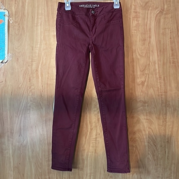 AMERICAN Eagle‎ Extreme Leggings Purple Jeans - Picture 2 of 8